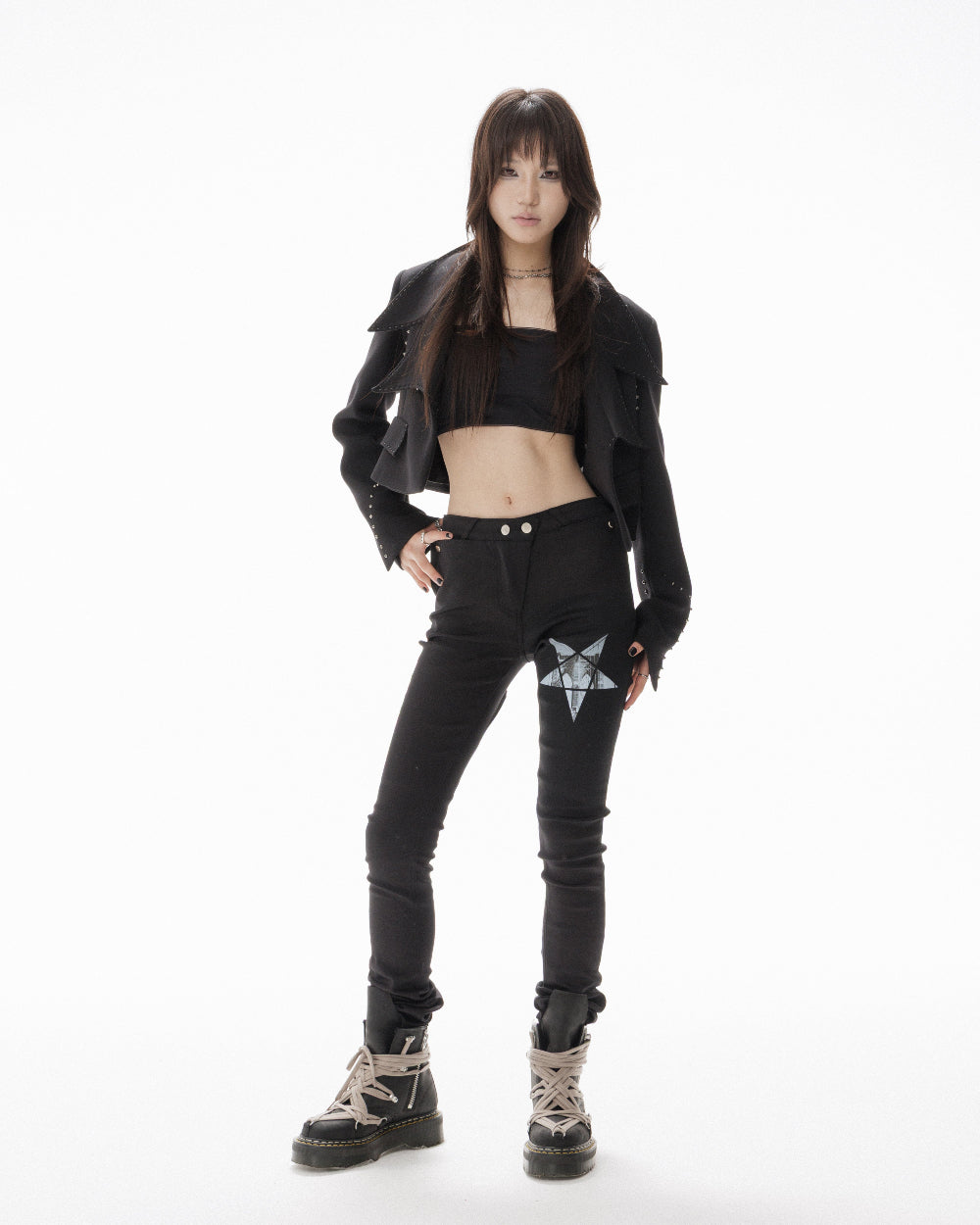 PENTAGRAM SKINNY PANTS