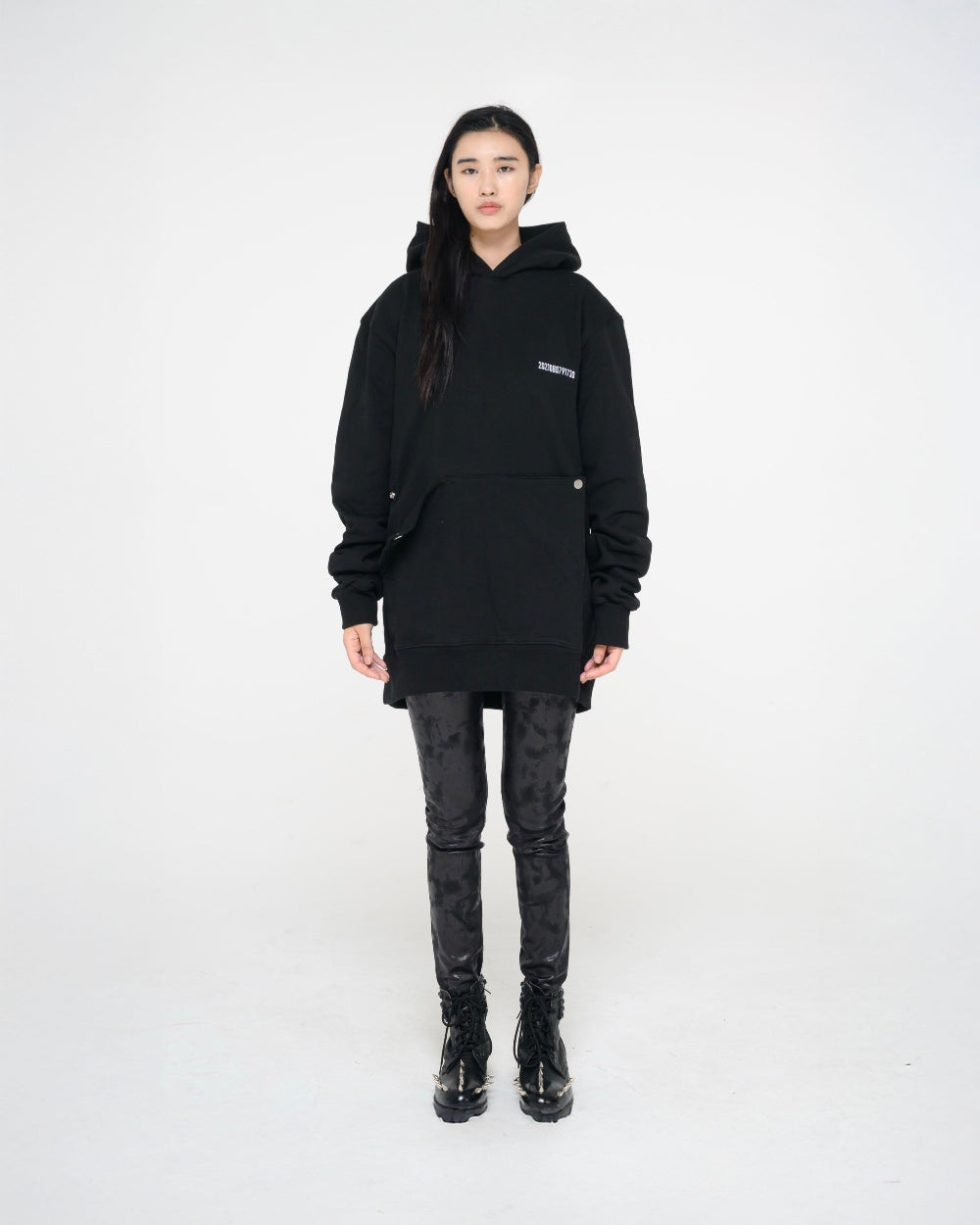 GOBLIN MESH HEART HOODY