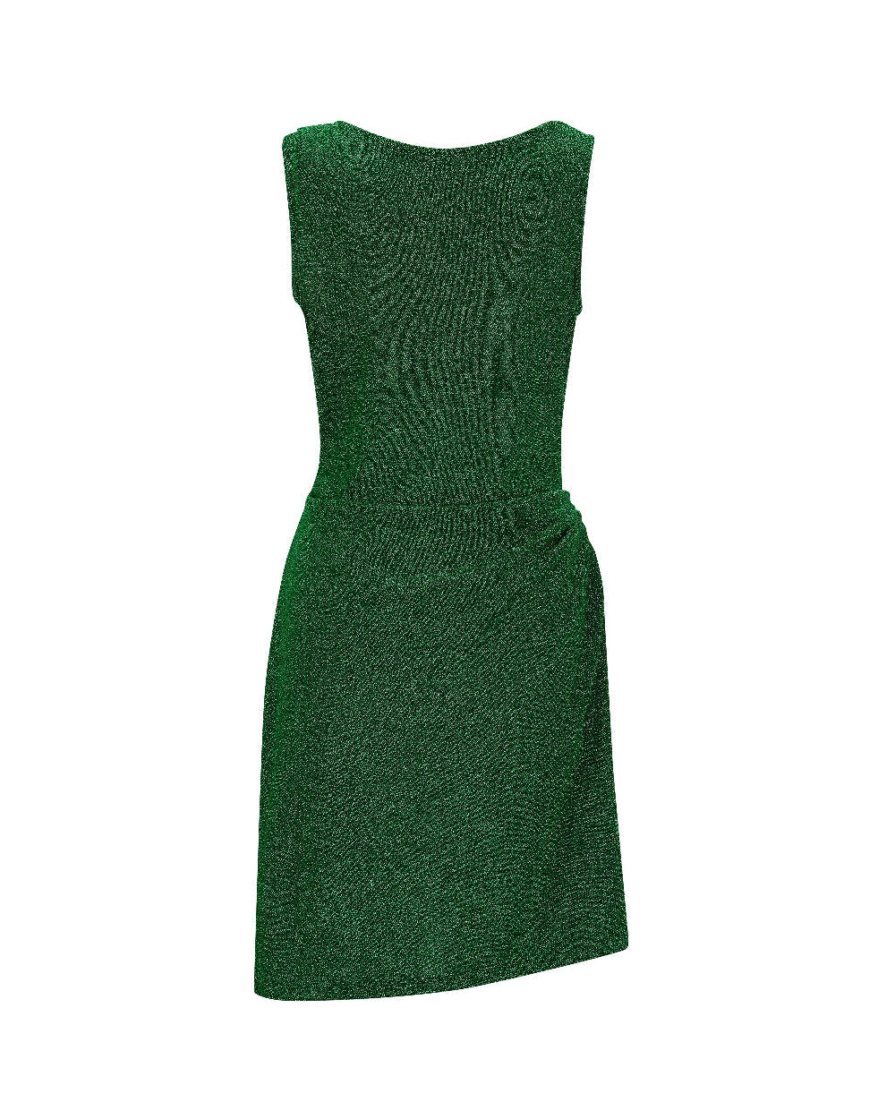 [LIMITED] PEARL DRAPE DRESS GREEN MINI