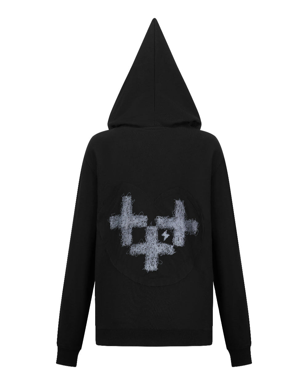 GOBLIN MESH HEART HOODY