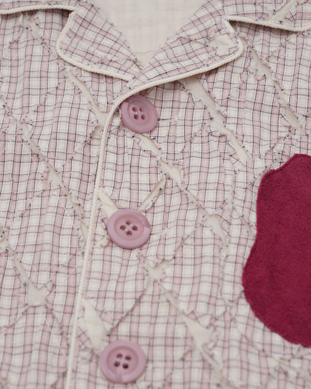 HEART SHAPED PAJAMA TOP