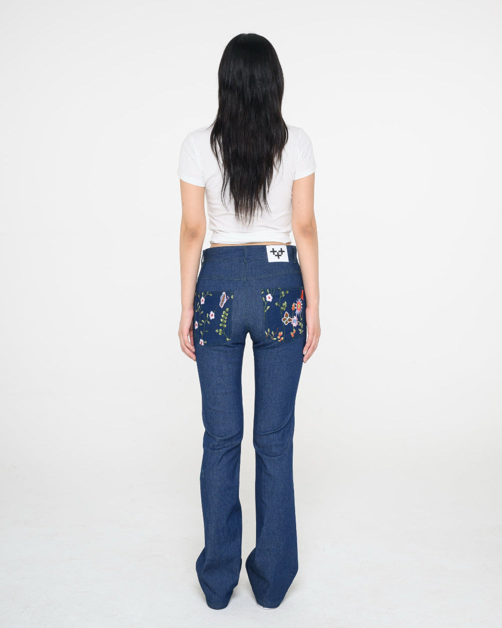FLOWER BOOTSCUT PANTS