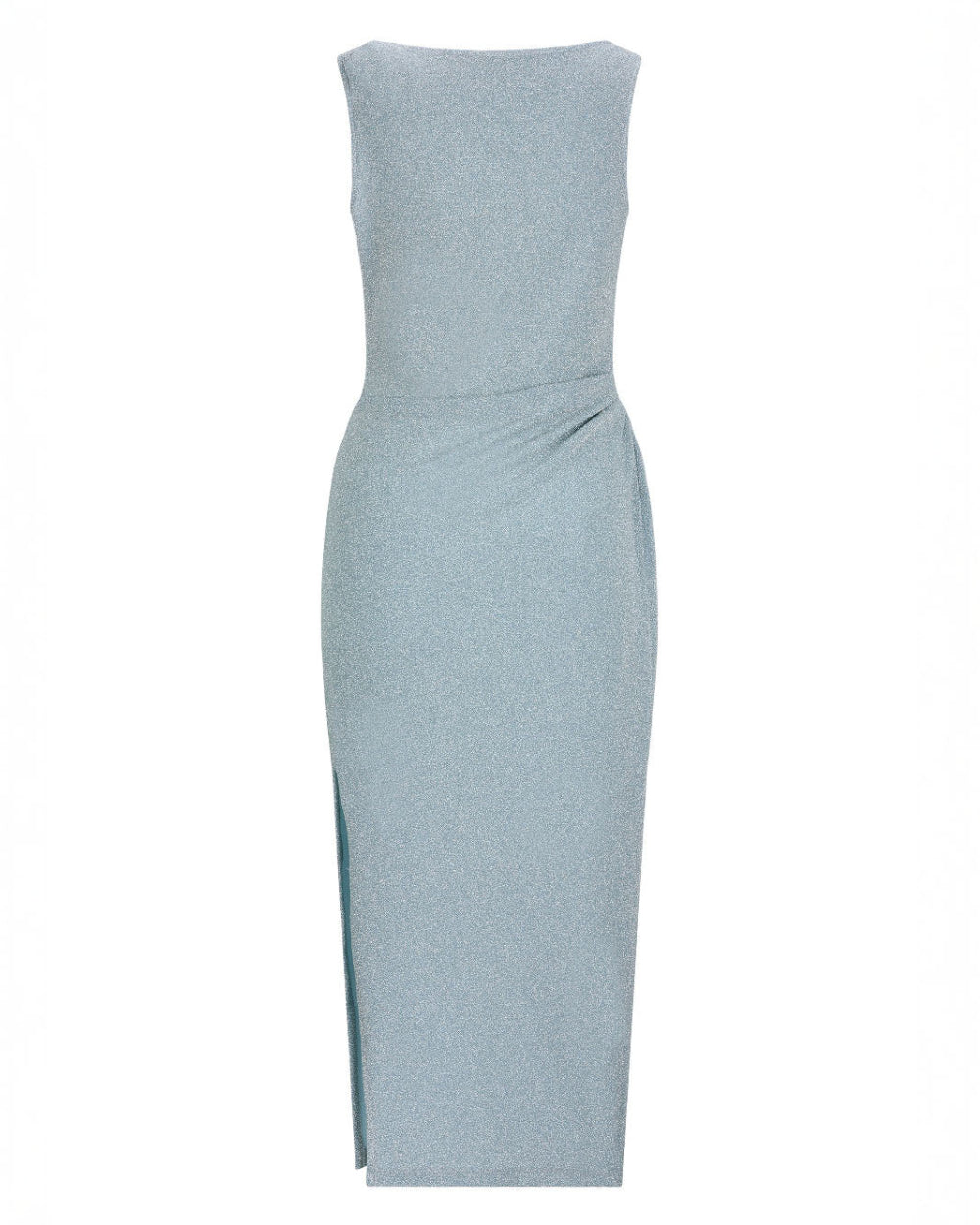 [LIMITED]  PEARL DRAPE DRESS SKY BLUE