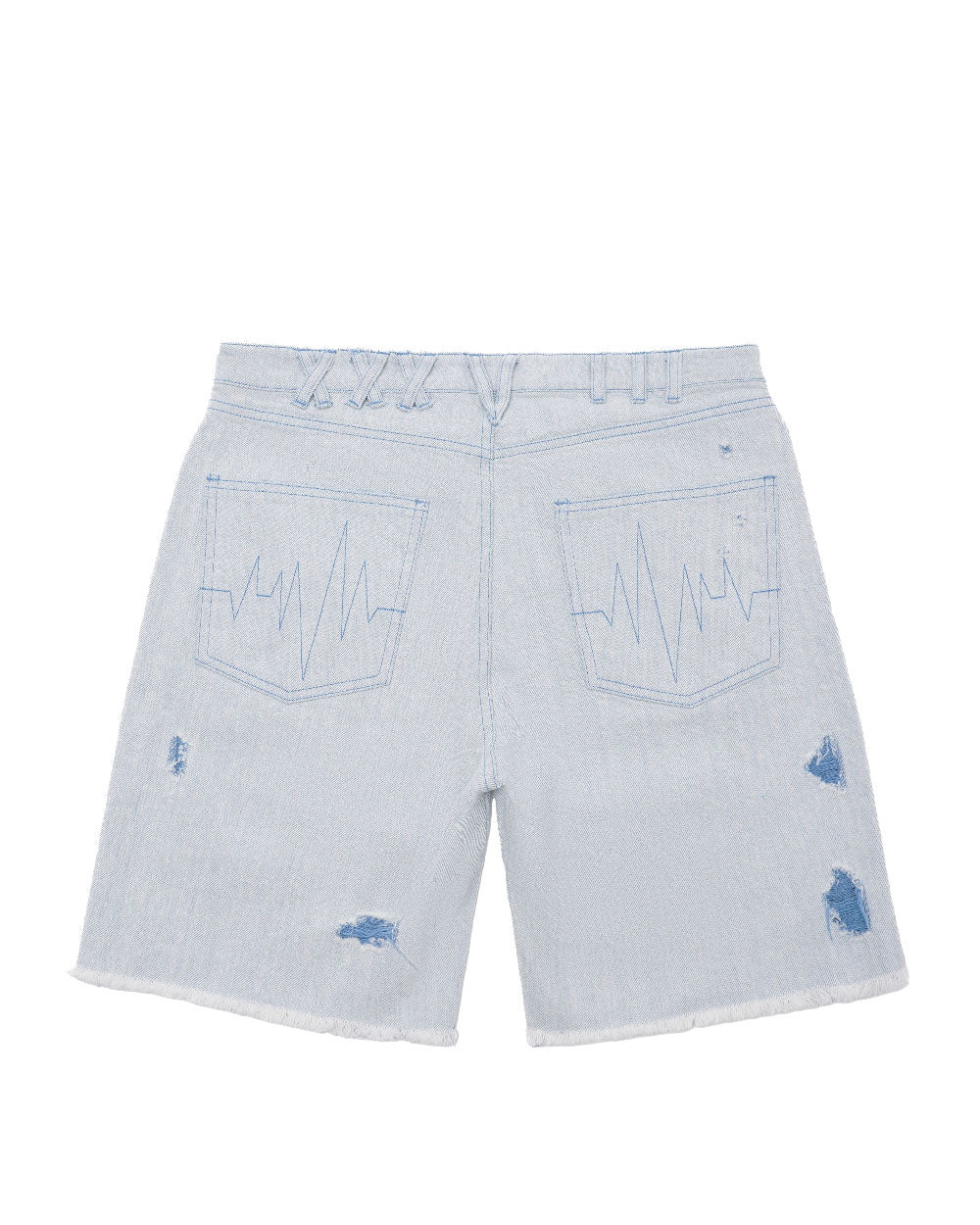 FLOWER DESTROYED SHORTS