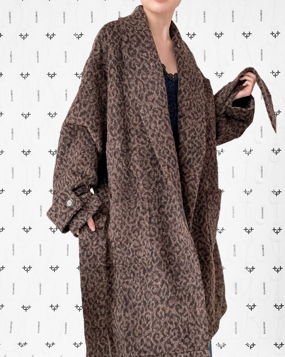 Leopard Robe Coat
