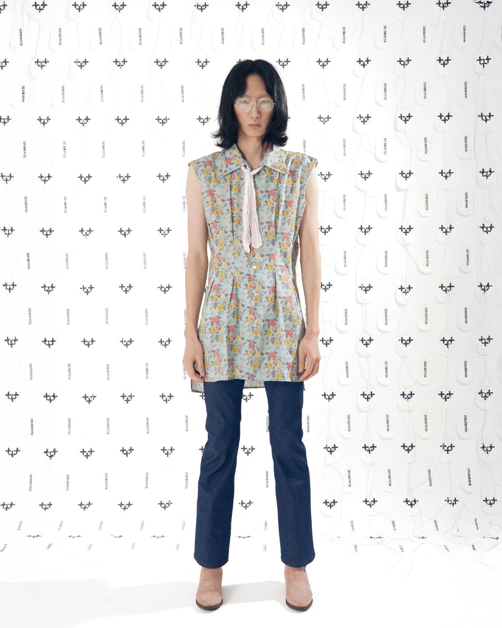 FLOWER BOOTSCUT PANTS