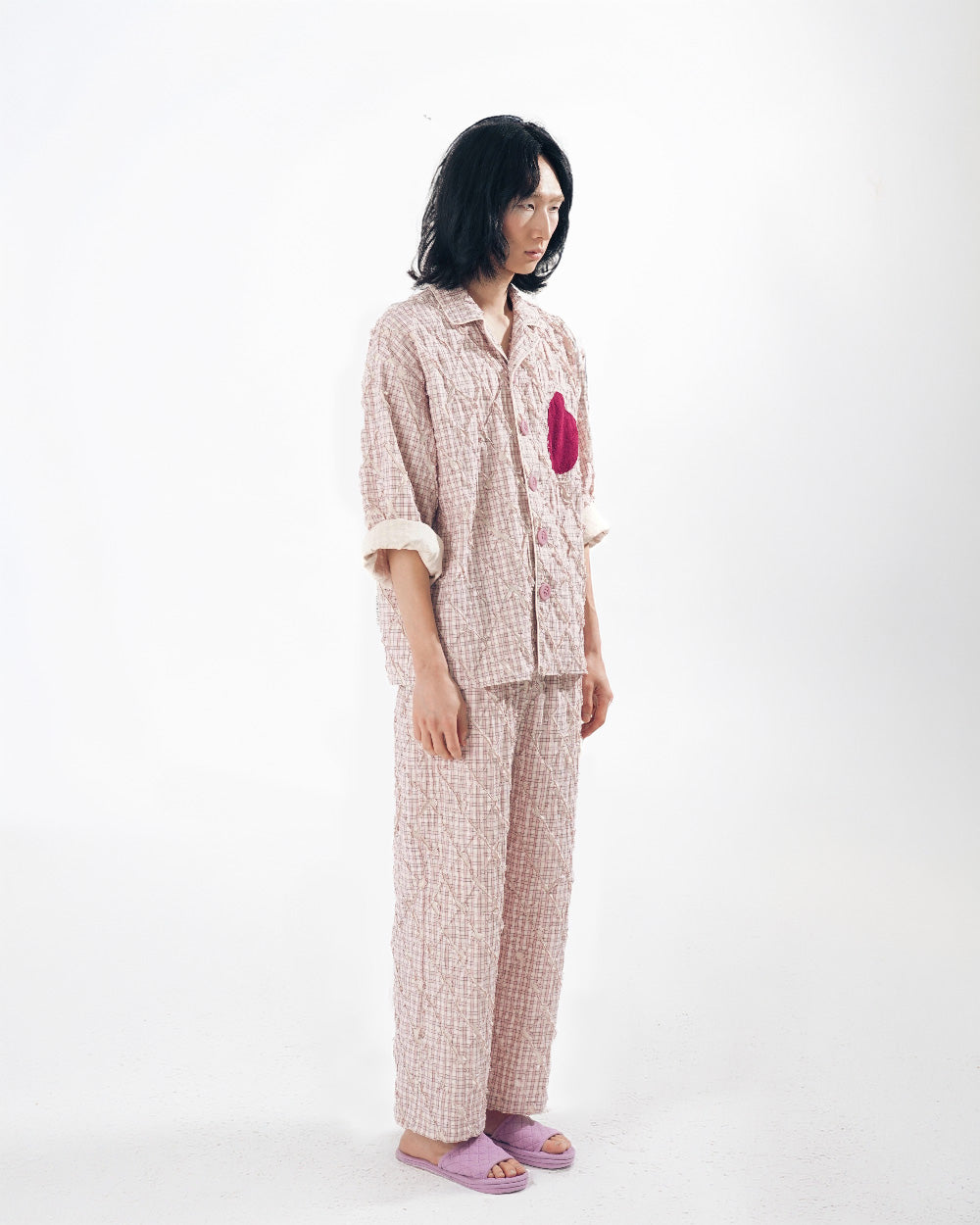 HEART SHAPED PAJAMA PANTS